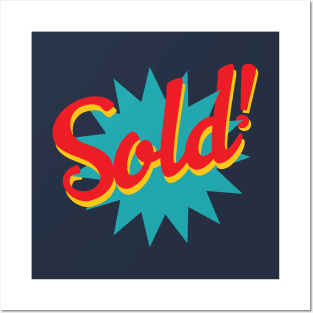 Sold! Posters and Art